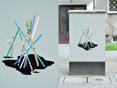Nowe murale na gdyńskich budynkach, fot. Alka Murat