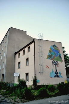 Nowe murale na gdyńskich budynkach, fot. Alka Murat
