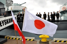 Ambasador Japonii na Błyskawicy, fot. Krzysztof Romański