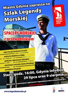 spacery szlakiem Legendy Morskiej Gdyni