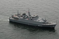 niszczyciel min ENS Admiral Cowan - fot. R. Pioch, Marynarka Wojenna RP