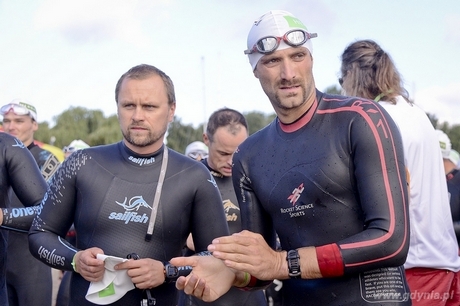 Maciej Dwobor na Herbalife Triathlon Gdynia 2013, fot. Maciej Czarniak