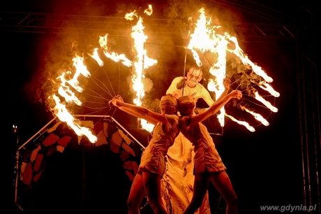 W kategorii grup I miejsce zajął AzisLight Fireshow, fot. Maciej Czarniak