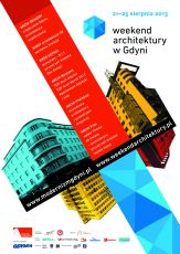plakat Weekendu Architektury w Gdyni