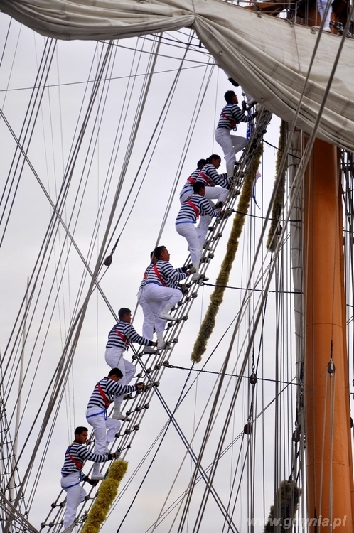 Pożegnanie żaglowca Cuauhtemoc, fot. Dorota Nelke