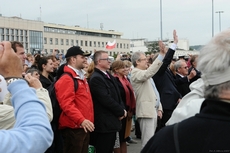 Pożegnanie żaglowca Cuauhtemoc, fot. K. Miłosz / Akademia Marynarki Wojennej