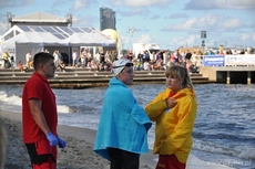 Christine Jennings był najlepsza wśród kobiet na BCT Gdynia Marathon, fot. Michał Kowalski