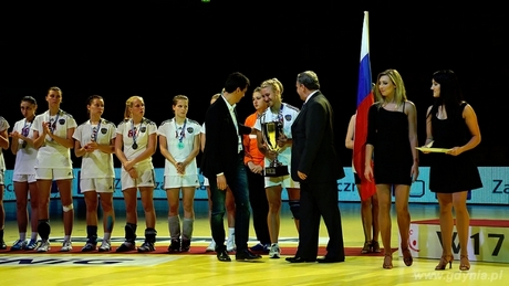 Reprezentacja Rosji zajęła 2 miejsce na Mistrzostw Europy w Piłce Ręcznej Kobiet do lat 17, fot. Dawid Linkowski