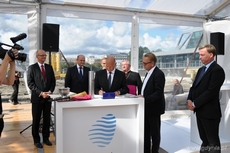 Uroczystość wmurowania kamienia węgielnego pod inwestycję Gdynia Waterfront, fot. Dorota Nelke