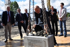 Uroczystość wmurowania kamienia węgielnego pod inwestycję Gdynia Waterfront, fot. Dorota Nelke