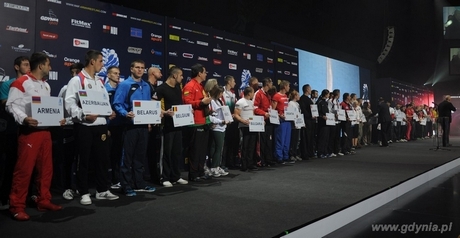 Otwarcie XXXV Mistrzostw Świata w Siłowaniu na Ręce - Gdynia 2013, fot. Dorota Nelke