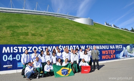 Otwarcie XXXV Mistrzostw Świata w Siłowaniu na Ręce - Gdynia 2013, fot. Dorota Nelke