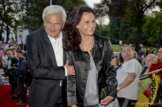 Gabriel Wróblewski i Małgorzata Pieczyńska na 38 Gdynia - Festiwal Filmowy, fot. Maciej Czarniak