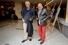 Janusz Głowacki i Jerzy Gruza na 38 Gdynia - Festiwal Filmowy, fot. Maciej Czarniak