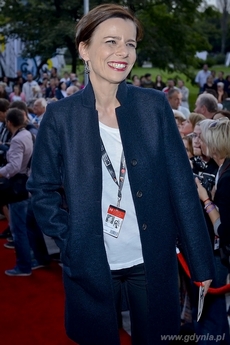 Agata Kulesza na 38 Gdynia - Festiwal Filmowy, fot. Maciej Czarniak
