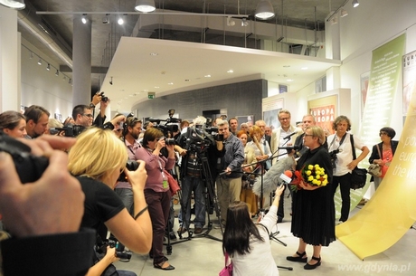 Wernisaż wystawy Twarze Agnieszki Holland ..., fot. Dorota Nelke
