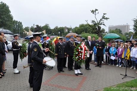 Gdyńskie uroczystości w rocznice ataku na WTC, fot. Michał Kowalski