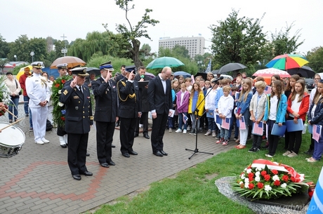 Gdyńskie uroczystości w rocznice ataku na WTC, fot. Michał Kowalski