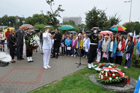Gdyńskie uroczystości w rocznice ataku na WTC, fot. Michał Kowalski