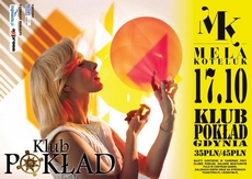 Mela Koteluk w październiku w Klubie Pokład