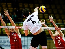 Mecz Niemcy - Rosja w Hali Sportowo-Widowiskowej Gdynia, fot. Dawid Linkowski