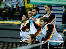 Mecz Niemcy - Rosja w Hali Sportowo-Widowiskowej Gdynia, fot. Dawid Linkowski