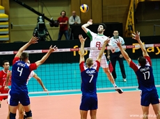 Mecz Bułgaria - Czechy w Hali Sportowo-Widowiskowej Gdynia, fot. Dawid Linkowski