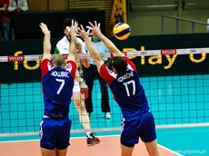 Mecz Bułgaria - Czechy w Hali Sportowo-Widowiskowej Gdynia, fot. Dawid Linkowski