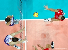 Mecz Rosja - Bułgaria w Hali Sportowo-Widowiskowej Gdynia, fot. Dawid Linkowski