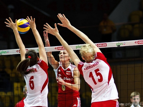 Mecz Złotka vs. Reprezentacja Polski w Hali Sportowo-Widowiskowej Gdynia, fot. Dawid Linkowski