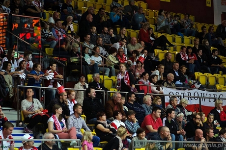Mecz Złotka vs. Reprezentacja Polski w Hali Sportowo-Widowiskowej Gdynia, fot. Dawid Linkowski