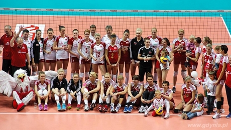 Mecz Złotka vs. Reprezentacja Polski w Hali Sportowo-Widowiskowej Gdynia, fot. Dawid Linkowski