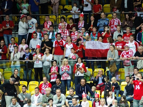 Mecz Złotka vs. Reprezentacja Polski w Hali Sportowo-Widowiskowej Gdynia, fot. Dawid Linkowski