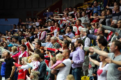 Mecz Złotka vs. Reprezentacja Polski w Hali Sportowo-Widowiskowej Gdynia, fot. Dawid Linkowski