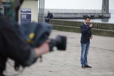 Rafał Cieszyński - gospodarz programu „BANKOMAT. Wyścig z czasem, fot. Katarzyna Baraniewicz/TV Puls