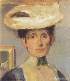 Olga Boznańska - Autoportret