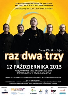 Raz, Dwa, Trzy dla gdyńskiego hospicjum