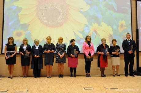 Nagrody dla gdyńskich nauczycieli z okazji Dnia Edukacji Narodowej, fot. Dorota Nelke