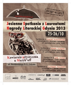 Jesienne Spotkania z Laureatami Nagrody Literackiej Gdynia