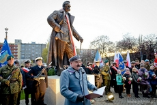 Odsłonięcie pomnika Marszałka Józefa Piłsudskiego, fot. Maciej Czarniak