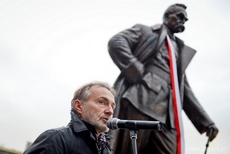 Odsłonięcie pomnika Marszałka Józefa Piłsudskiego, fot. Maciej Czarniak