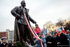 Odsłonięcie pomnika Marszałka Józefa Piłsudskiego, fot. Maciej Czarniak