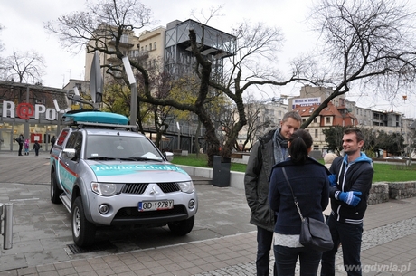 Gdynianie pozdrawiają bliskich na antenie Radia Gdańsk, fot. Michał Kowalski