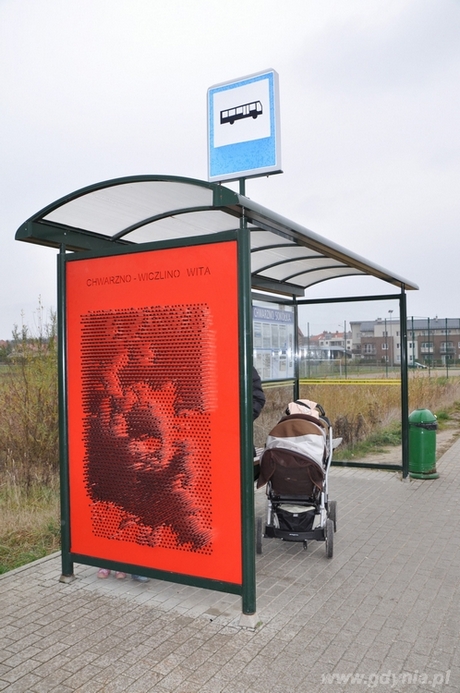 Przystanek Chwarzno Sokółka, fot. Sylwia Szumielewicz-Tobiasz