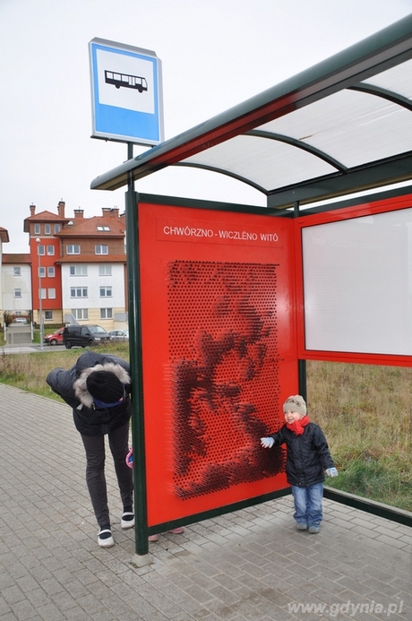 Przystanek Chwarzno Sokółka, fot. Sylwia Szumielewicz-Tobiasz