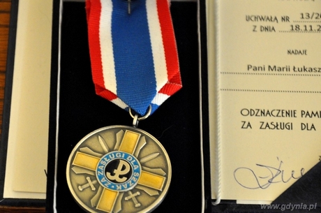 Odznaka Za zasługi dla Światowego Związku Żołnierzy Armii Krajowej, fot. Dorota Nelke