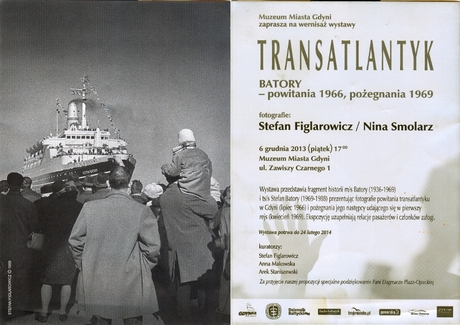 Transatlantyk Batory - powitania, pożegnania