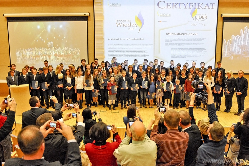 Gdyńskie stypendia dla uczniów i studentów, fot. Maciej Czarniak