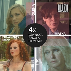 Okładka płyty DVD „4 x Gdyńska Szkoła Filmowa Okładka płyty DVD „4 x Gdyńska Szkoła Filmowa