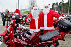 Mikołaje na motorach 2013, fot. Maciej Czarniak
